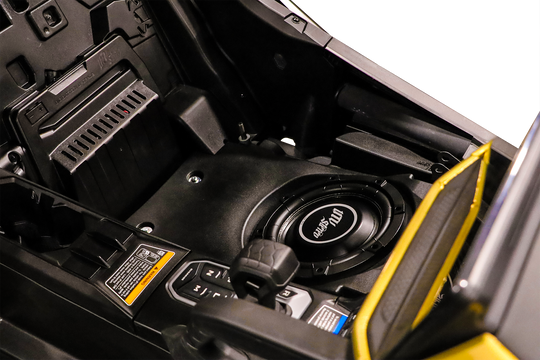 Can-Am® Maverick R 10" Front Subwoofer Enclosure – Unloaded | UTVS-R-ENC-10-FPASS - Dunes 2 Dezert SXS