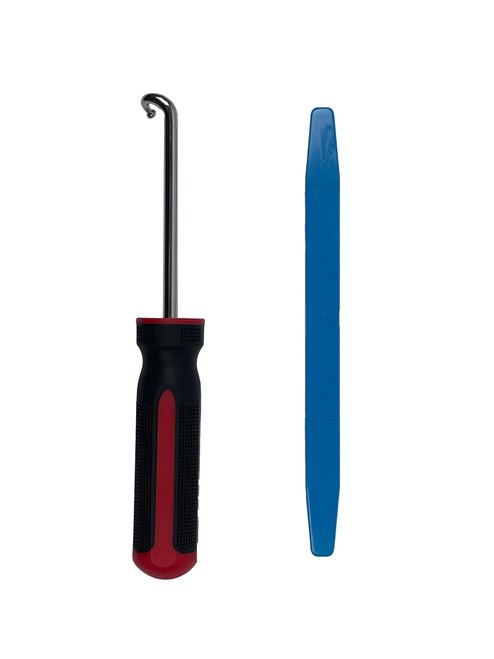 UTVZILLA glass replacement toolset with plastic stick and locking gasket tool for UTV windshield installs
