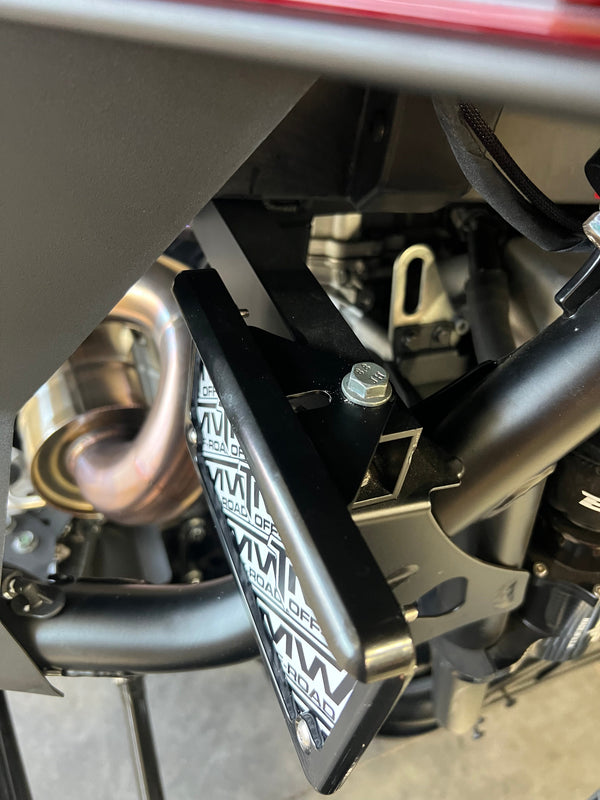 TMW Pro License Plate Bracket - Dunes 2 Dezert SXS