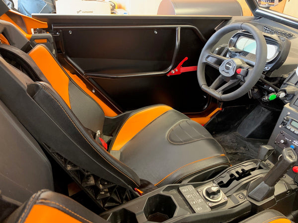 CANAM MAVERICK X3 SUICIDE DOORS (FLAT TOP STYLE) PART #DS-4206 - Dunes 2 Dezert SXS