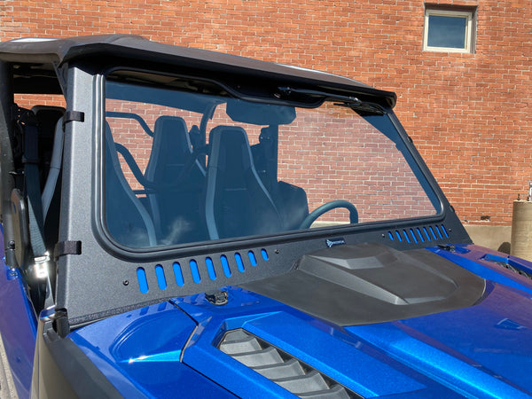 Yamaha Wolverine Vented Glass Windshield - Dunes 2 Dezert SXS