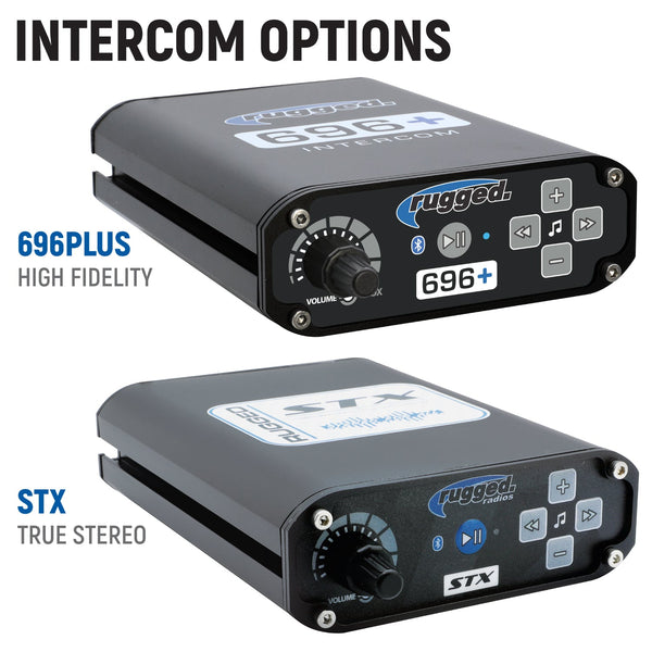 Can-Am Commander and Maverick Complete Communication Kit with Bluetooth Intercom and 2-Way Radio - Dash Mount - Dunes 2 Dezert SXS