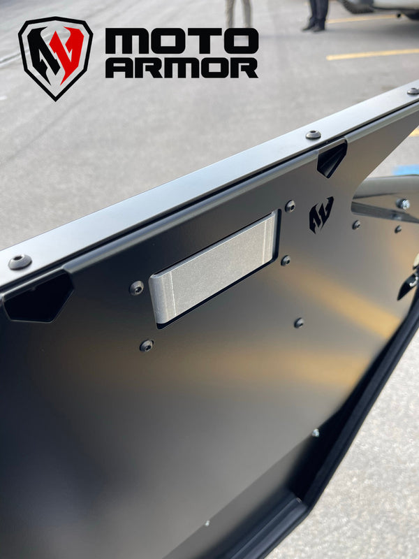 Maverick R 2 Seat Aluminum Doors – Moto Armor - Dunes 2 Dezert SXS