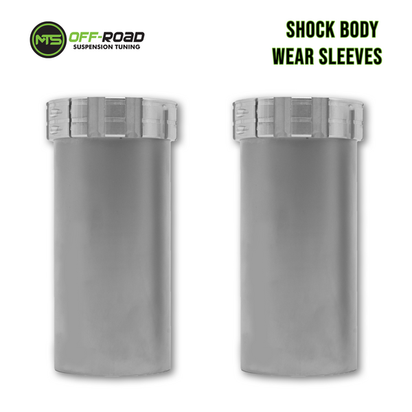 MTS Off-Road Shock Body Wear Sleeve Kit w/ Crossover Rings - Dunes 2 Dezert SXS