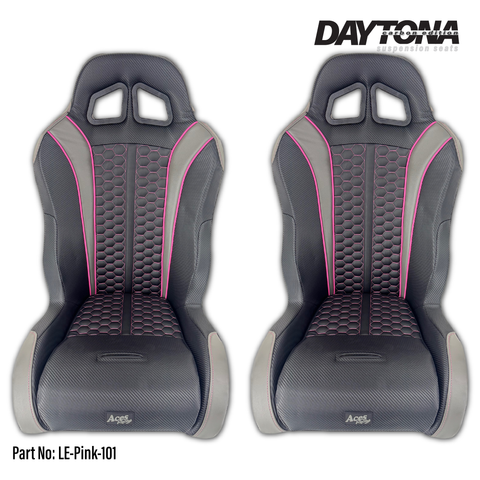 Limited Edition Black Daytona 101 Suspension Seats | UTV - Dunes 2 Dezert SXS