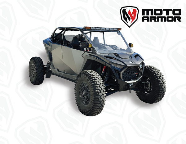 Moto Armor Aluminum Doors – 2025+ RZR PRO XP4 / PRO R4 / PRO S4 - Dunes 2 Dezert SXS