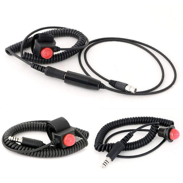 Quick Disconnect Push to Talk Buttons - Dunes 2 Dezert SXS