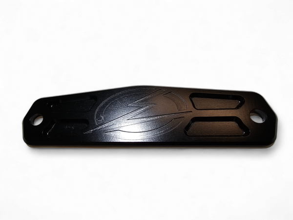 Elektric Offroad Designs UTV Winch Fairlead Cover Plate | Black - Dunes 2 Dezert SXS