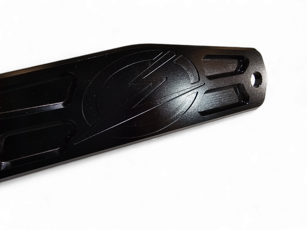 Elektric Offroad Designs UTV Winch Fairlead Cover Plate | Black - Dunes 2 Dezert SXS