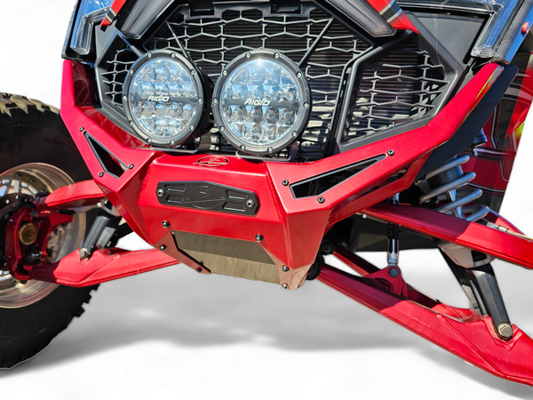 Elektric Offroad Designs UTV Winch Fairlead Cover Plate | Black - Dunes 2 Dezert SXS