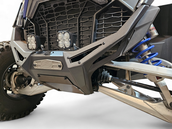 Elektric Offroad Designs UTV Winch Fairlead Cover Plate | Gun Metal - Dunes 2 Dezert SXS