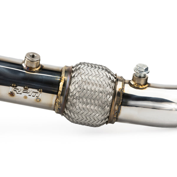 RPM 3" Electric Side Dump E-Valve Exhaust with dual O2 bungs for RZR Pro XP, Turbo R, Pro S & XPT – adds 6-9 HP and turbo whistle.