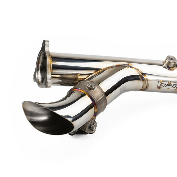 RPM 3" Electric Side Dump E-Valve Exhaust with dual O2 bungs for RZR Pro XP, Turbo R, Pro S & XPT – adds 6-9 HP and turbo whistle.