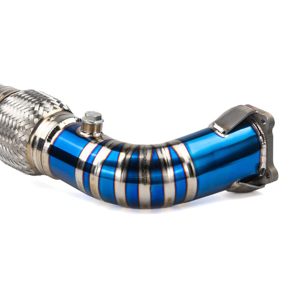 RPM 3" Titanium E-Valve Exhaust – RZR Turbo Models - Dunes 2 Dezert SXS