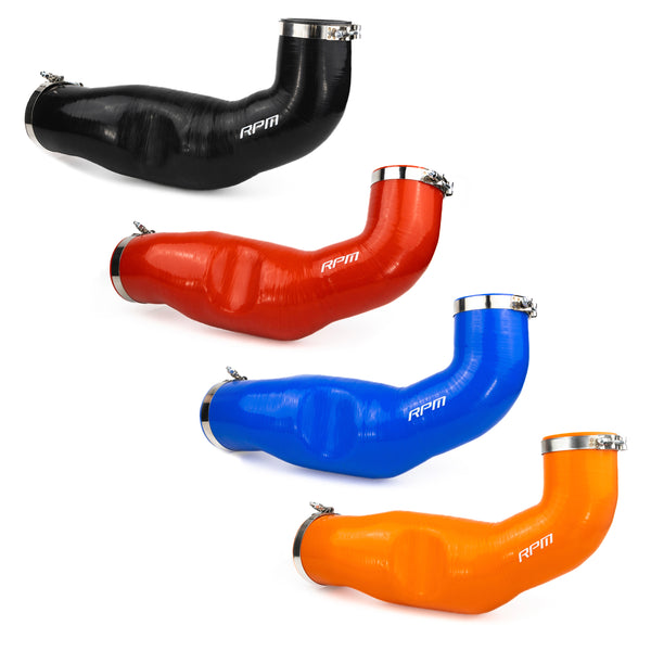 RPM HD silicone intake tubes kit boosts airflow and strength on 2022–2025 RZR Pro R with reinforced 5-ply and 6-ply heat-resistant tubing.
