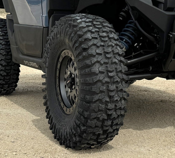 System 3 RC500 and RC500S Rock Crawler Tires with deep tread, soft compound option, and extreme off-road traction.