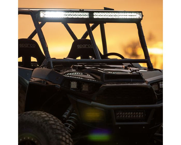 Rigid 40-inch Adapt E-Series LED Light Bar with seamless smart beam transitions and APM system for maximum light output and efficiency.
