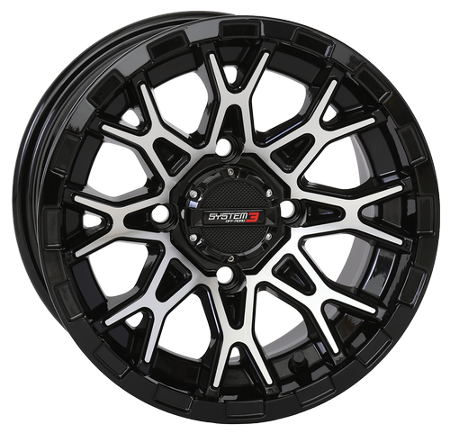 System 3 Off-Road ST-6 Wheel - Bold X-Pattern Design - Dunes 2 Dezert SXS