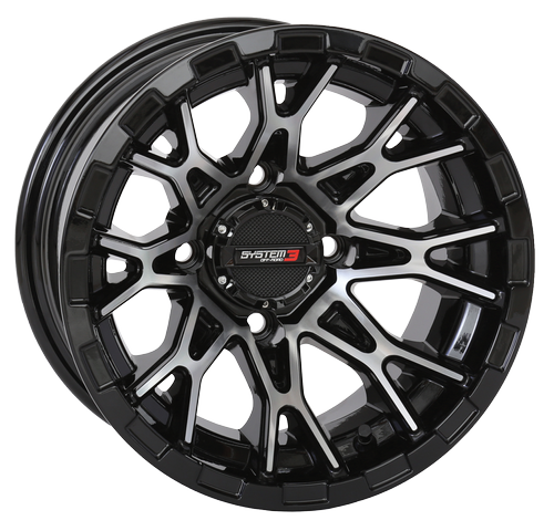 System 3 Off-Road ST-6 Wheel - Bold X-Pattern Design - Dunes 2 Dezert SXS