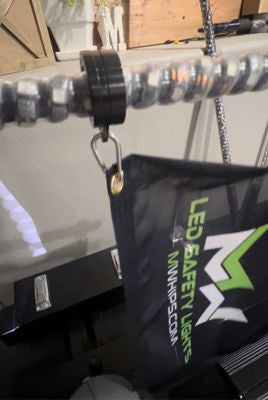 SWIVEL LED WHIP FLAG CLIPS - WHIP PAIR - Dunes 2 Dezert SXS