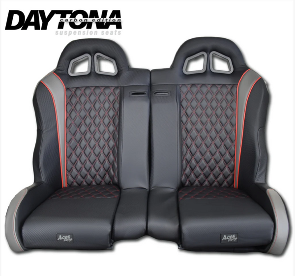 Can-Am X3/R Daytona Rear Bench Seat | Extra Passenger Upgrade - Dunes 2 Dezert SXS