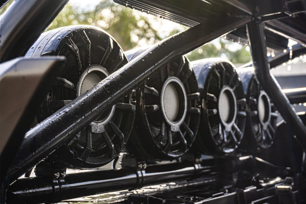 RZR® Pro Series Rear Speaker Bar | UTVS-PRO-R-SPK-BAR - Dunes 2 Dezert SXS