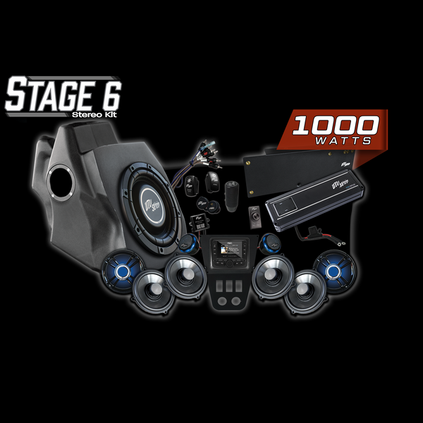 RZR® Pro Series Signature Stage 6 Stereo Kit | UTVS-PRO-S6-S - Dunes 2 Dezert SXS