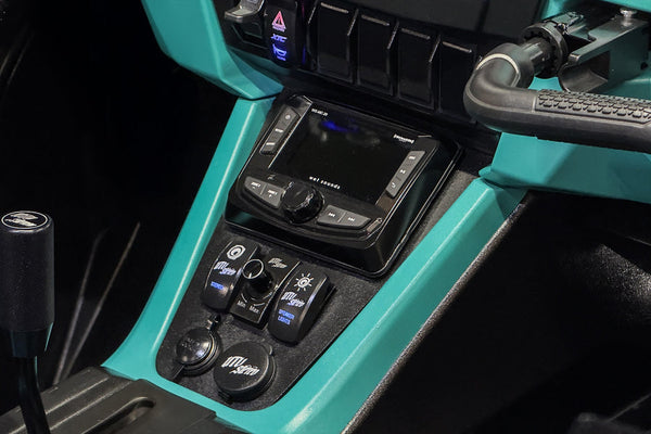 RZR Pro Series Head Unit Mount – 2025 Models - Dunes 2 Dezert SXS