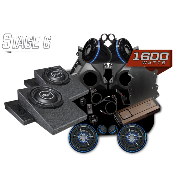 Can-Am Maverick R Elite Stage 6 Stereo Kit - Dunes 2 Dezert SXS