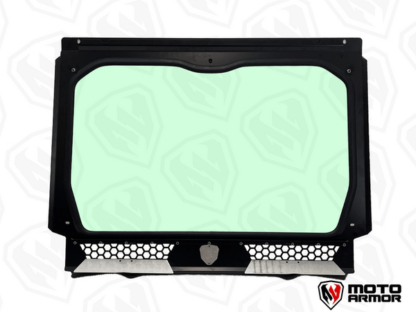 Moto Armor Pro R 4-Seat Glass Windshield - Dunes 2 Dezert SXS