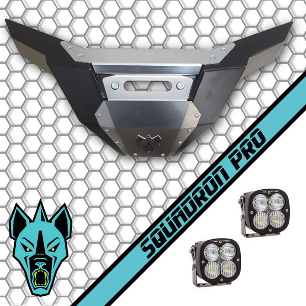 RZR Pro R Plate Winch Bumper 2025+ | USA Made Steel - Dunes 2 Dezert SXS