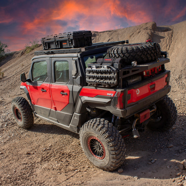 SDR Polaris Xpedition X-Plorer Series Bed Rack System - Dunes 2 Dezert SXS