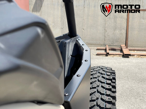 Maverick X3 2 Seat Doors – Moto Armor - Dunes 2 Dezert SXS