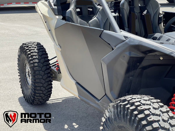 Maverick X3 2 Seat Doors – Moto Armor - Dunes 2 Dezert SXS