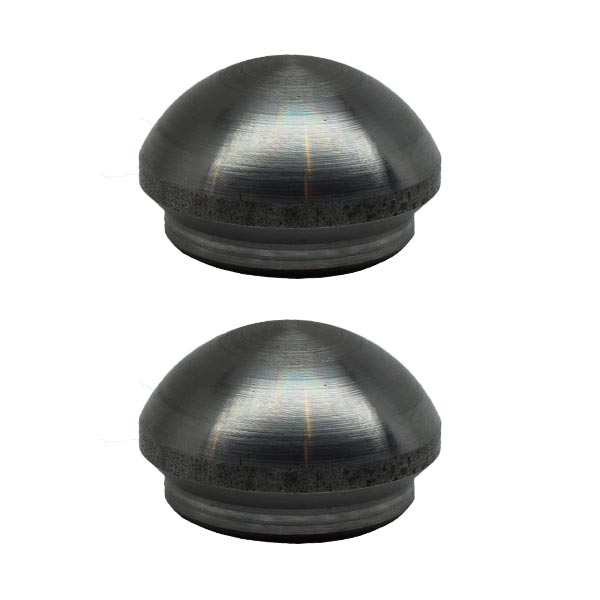 Tubing End Cap - Rounded - 2 Pack - Off Road Trucks, Jeeps, ATVs, SXS - Dunes 2 Dezert SXS