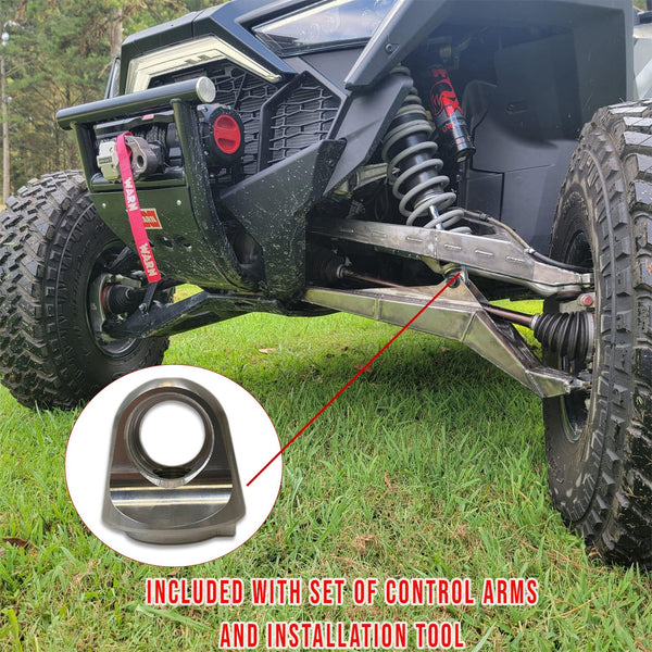 RZR Pro R & Turbo R High Clearance Control Arms - Dunes 2 Dezert SXS