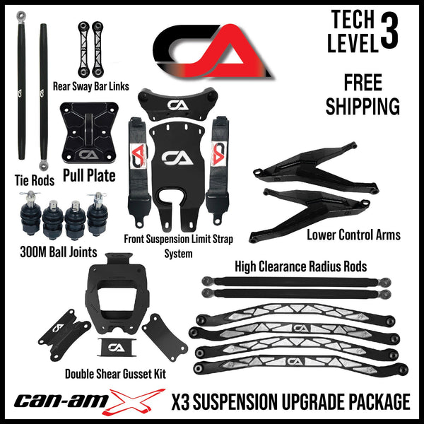 Can-Am X3 Suspension Kit Level 3 - Dunes 2 Dezert SXS