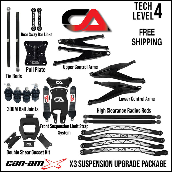 Can-Am X3 Suspension Kit Level 4 - Dunes 2 Dezert SXS