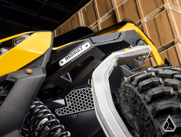 Assault Industries High-Clearance Boxed A-Arms for Can-Am Maverick R – 2.5” Lift, Steel Construction, Heavy-Duty Suspension Upgrade