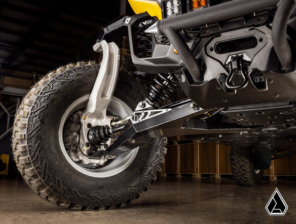 Assault Industries High-Clearance Boxed A-Arms for Can-Am Maverick R – 2.5” Lift, Steel Construction, Heavy-Duty Suspension Upgrade