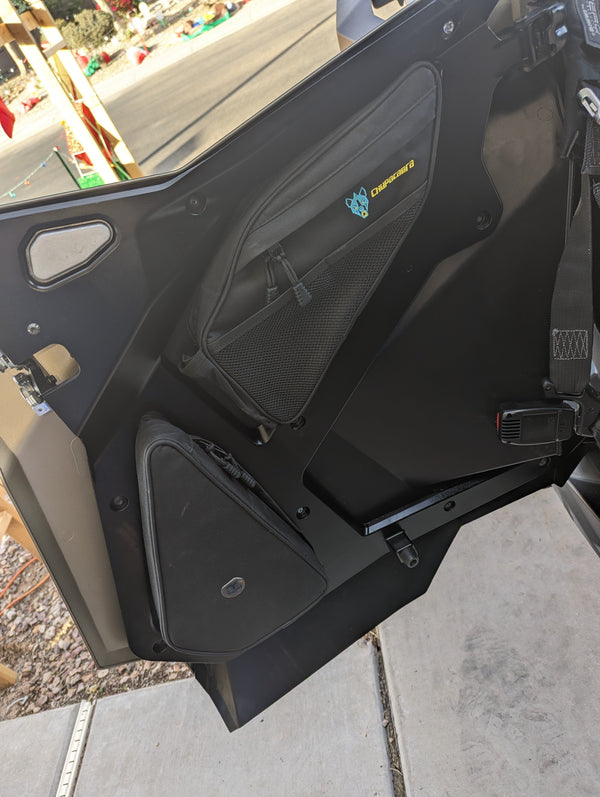 RZR PRO XP/ PR0 R / TURBO R Rear door bags - Dunes 2 Dezert SXS