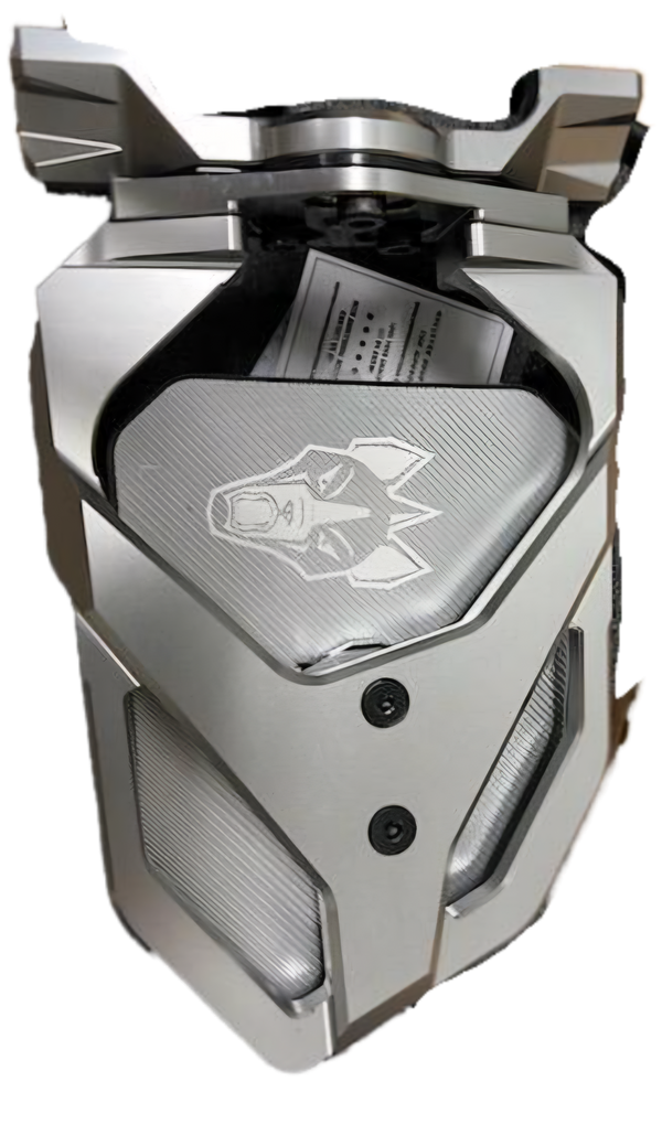 Cuero Race UTV Side Mirror Titanium - Dunes 2 Dezert SXS