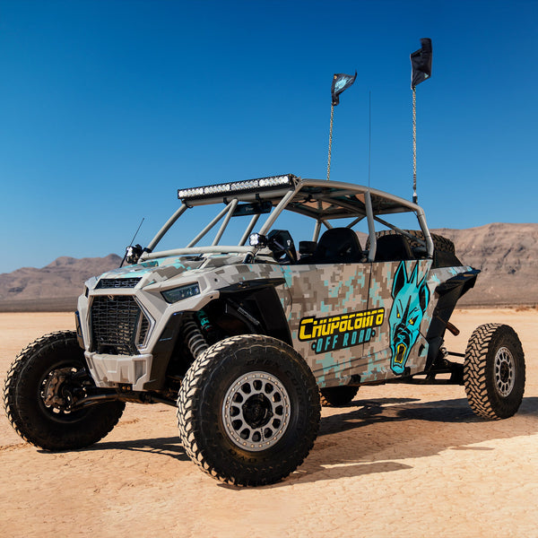 Cuero Pro Mirror Light Combo in Black - Dunes 2 Dezert SXS