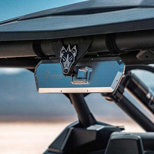 X3 Specific Super DELUXE 11" Offroad UTV Center Rearview Mirror - Dunes 2 Dezert SXS