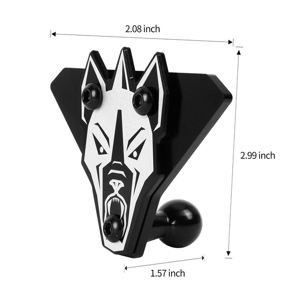 X3 Specific Super DELUXE 11" Offroad UTV Center Rearview Mirror - Dunes 2 Dezert SXS