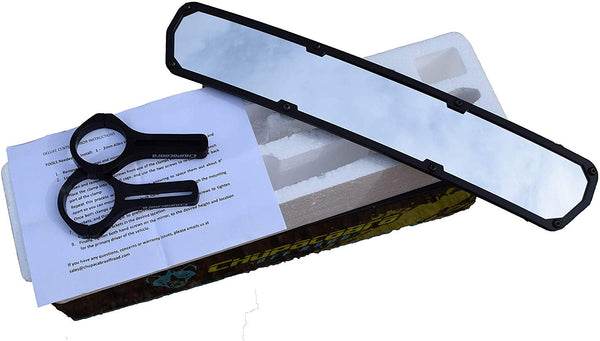 15" DELUXE 1.75 Center Rearview Mirror - Dunes 2 Dezert SXS