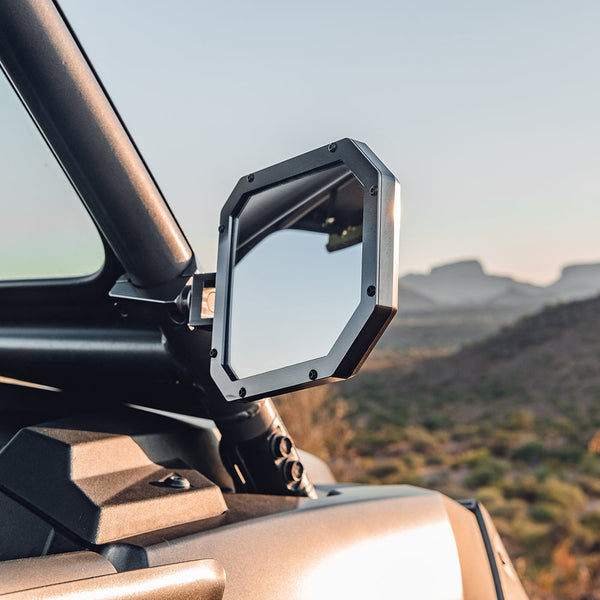 Replacement Glass for Cuero UTV Side Mirror - Dunes 2 Dezert SXS