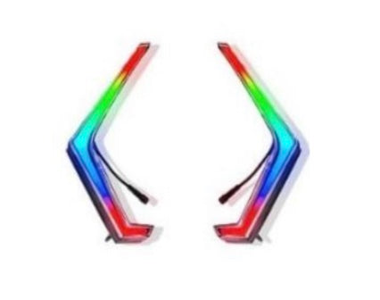 D2D Polaris RZR RGB Fang Lights - Dunes 2 Dezert SXS