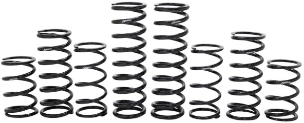 ZBROZ Stage 1 Spring Kit installed on Polaris RZR Turbo R 4 with Walker Evans shocks, showing improved ride height and suspension setup.