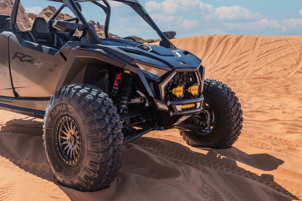 2022 + Polaris Pro R, Pro S, Turbo R Amp Front Bumper - Dunes 2 Dezert SXS
